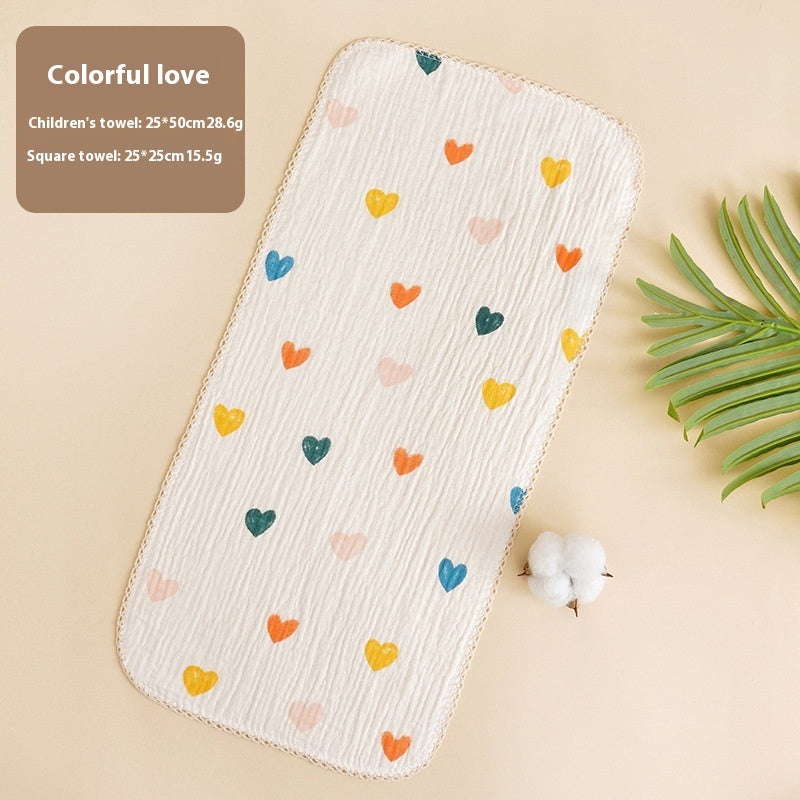 Baby Saliva Towel Newborn Pure Cotton Face Washing