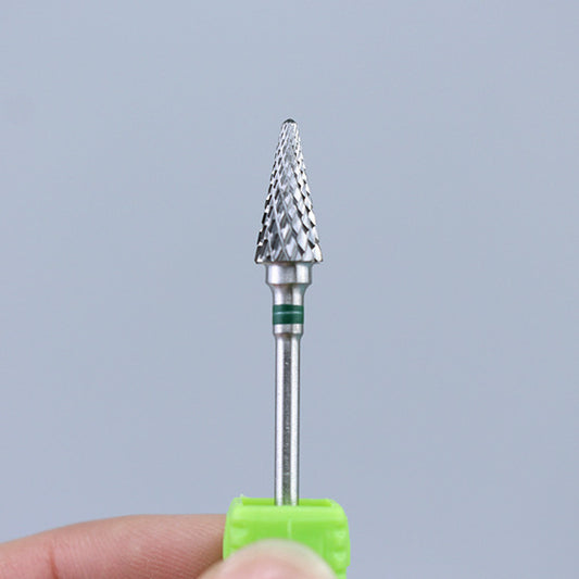 Tungsten Steel Ceramic Nail Polisher Grinding Head Accessories Tool