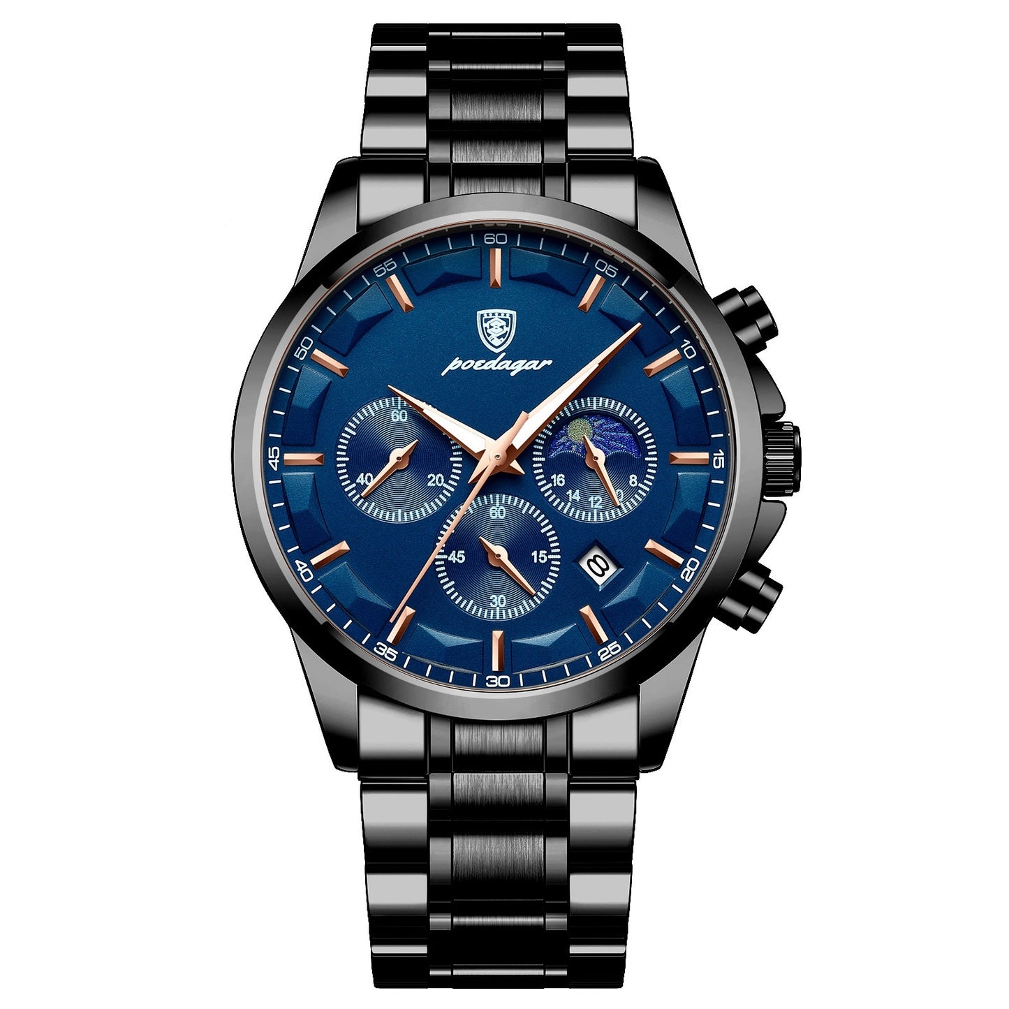 Sports Men's Watches Multifunctional Waterproof Quartz Watch