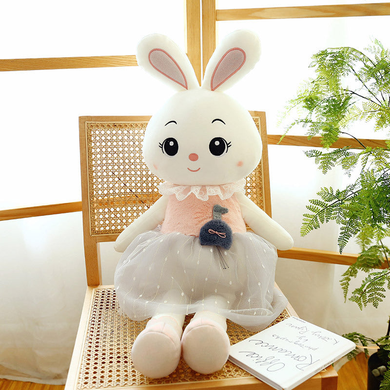Cute Rabbit Plush Toy Doll Birthday Gift Sleeping Pillow