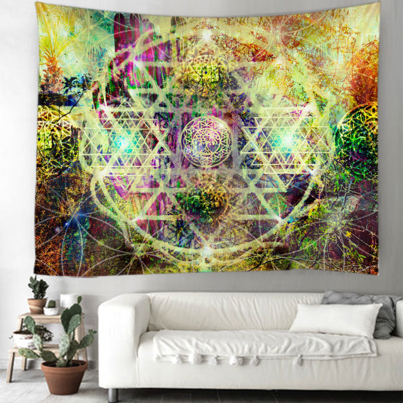 Individualized theme background cloth ins hanging cloth