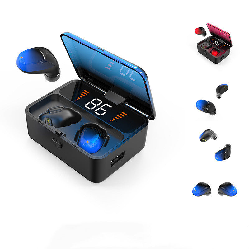 Wireless  headset digital display gradient color