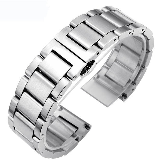 High-Quality Stainless Steel Three-Bead Automatic Buckle Strap