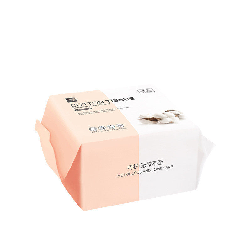 Se Nana disposable facial cleansing towel 100 pumping removable makeup remover cleansing wet and dry clean and breathable cotton pad