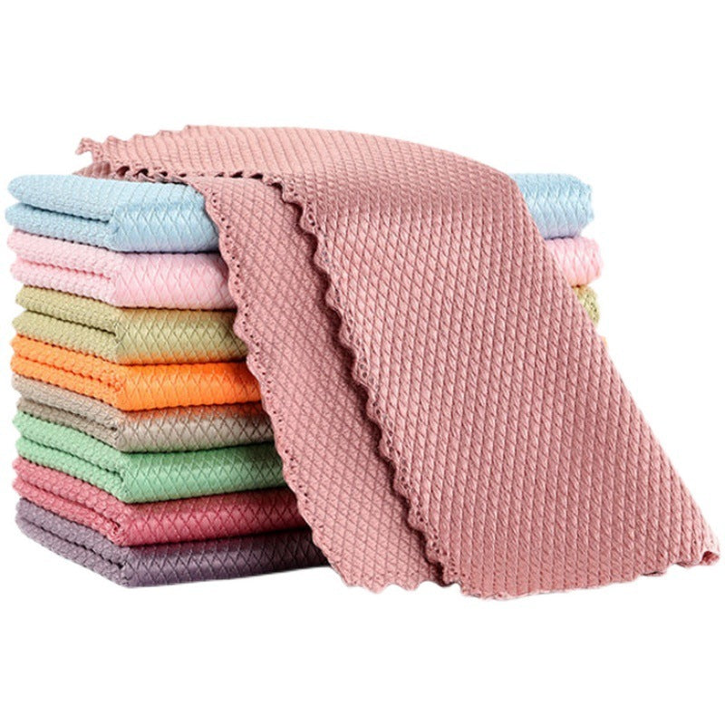 Do Not Drop Towels During Household Chores