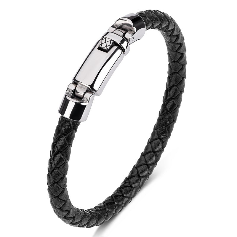 Stainless Steel Snap Bracelet Generous Jewelry