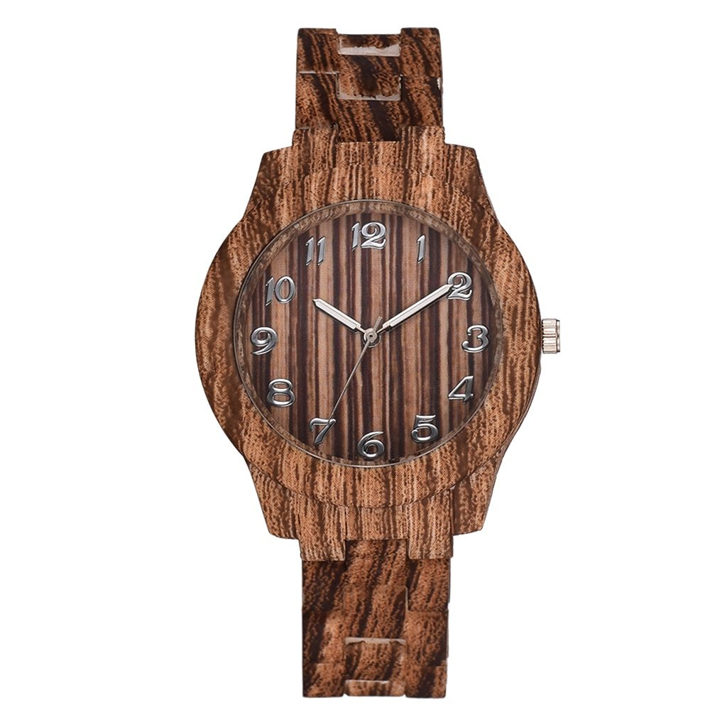 New imitation wood shell coconut shell watch