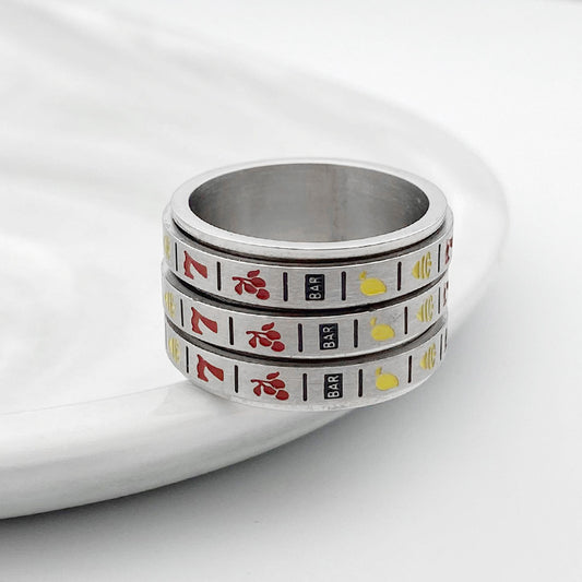 Stainless personality fashion ring jewelry