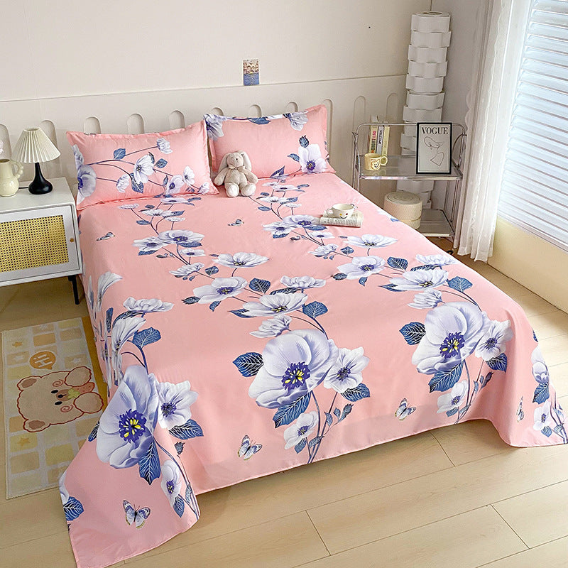 Skin-friendly Bed Sheet Brushed Bedspread
