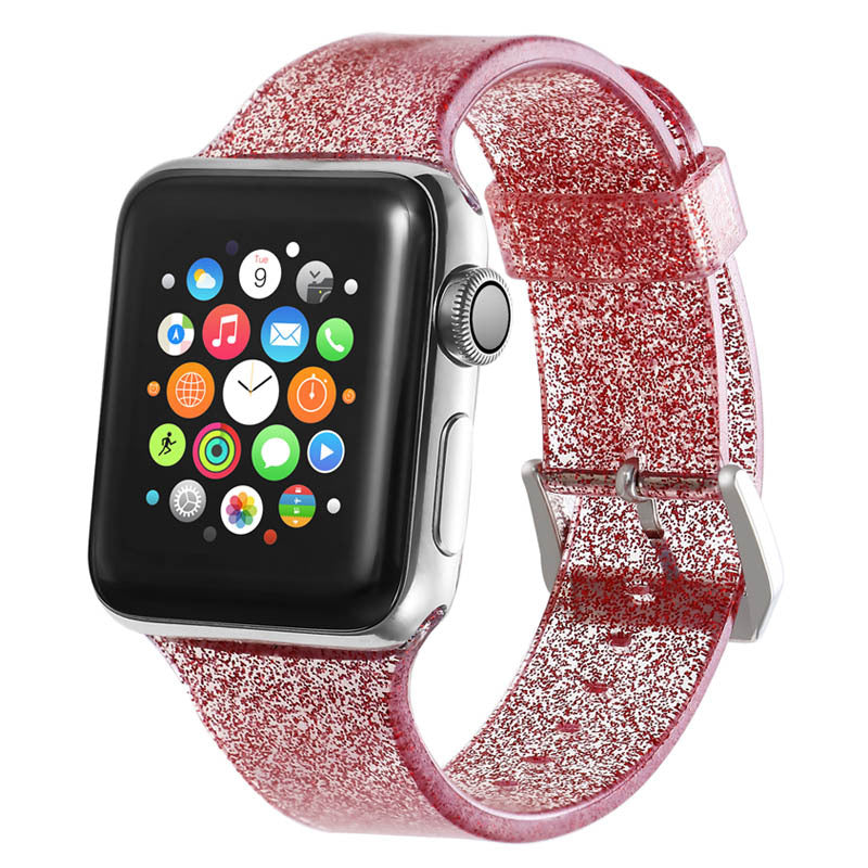 Smart Silicone Glitter Strap