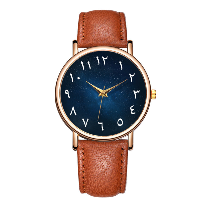 Baosaili high quality Arab tape calendar foreign trade watch