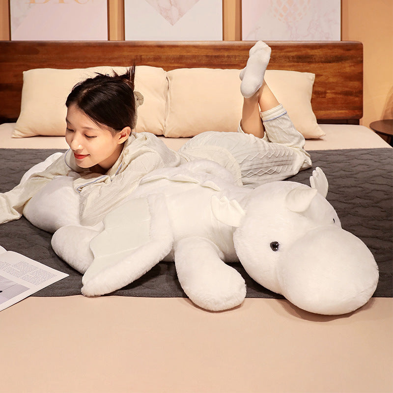 Little Flying Dragon Doll For Girls Sleeping Leg-supporting Pillow Dinosaur Doll Plush Toy
