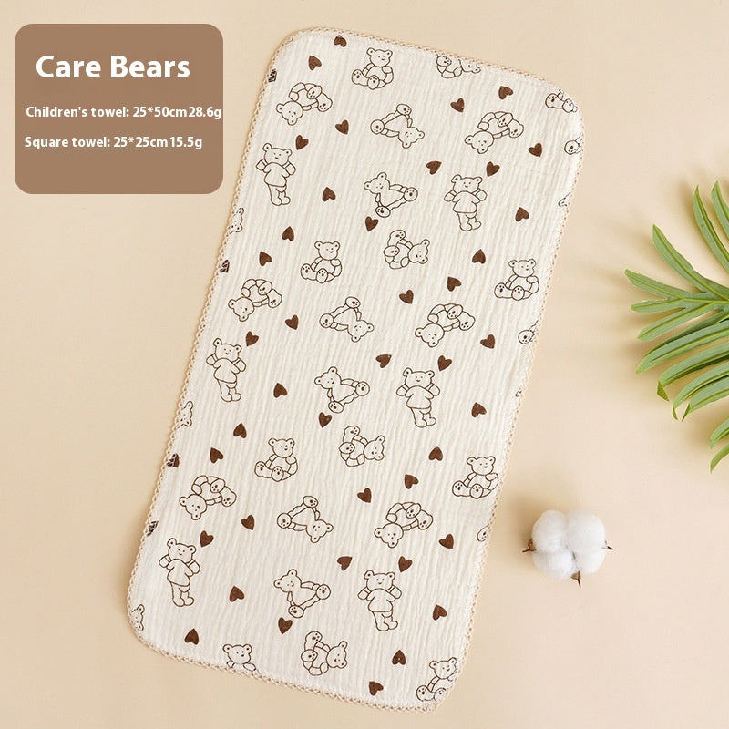 Baby Saliva Towel Newborn Pure Cotton Face Washing