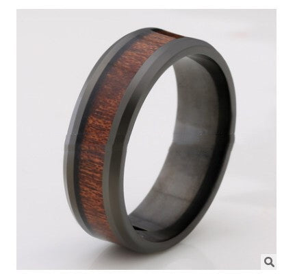 Rust Steel Ring Fashion Jewelry