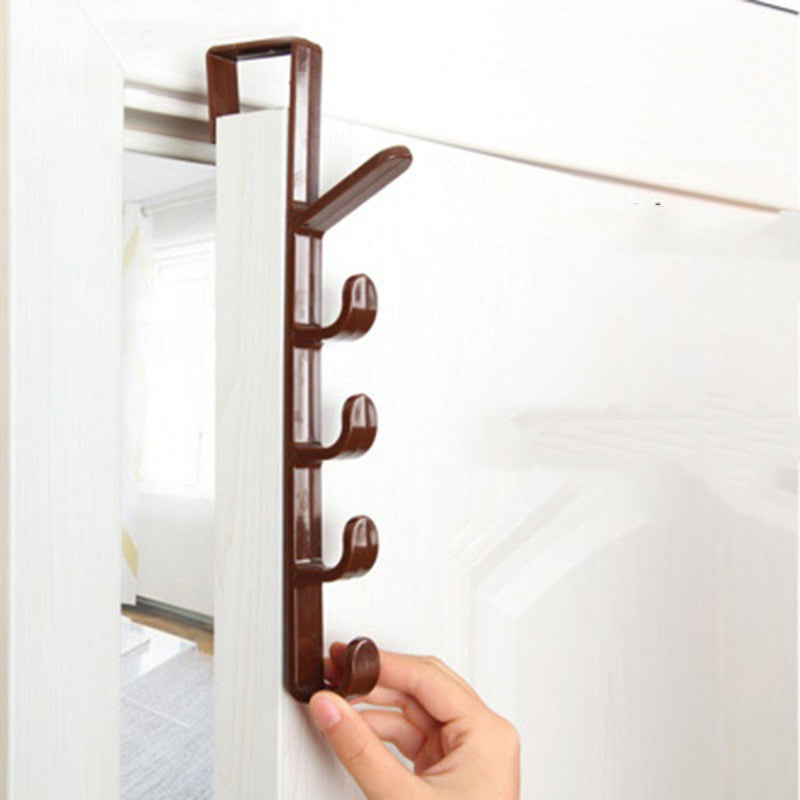 Creative Multi-purpose Five-Segment Hooks Towels And Hats With 5 Seamless Hooks