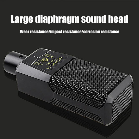 Recording Capacitor Microphone Sound Card Set