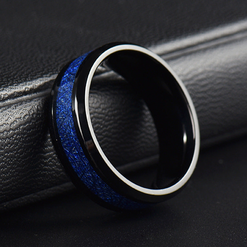Tungsten Steel Jewelry Ring Stainless