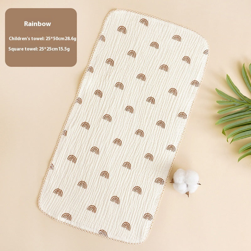 Baby Saliva Towel Newborn Pure Cotton Face Washing