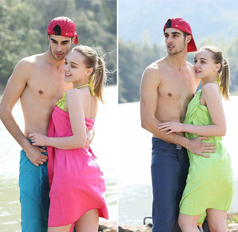 Summer Double-sided Fleece Sports Quick-drying Cold Towel