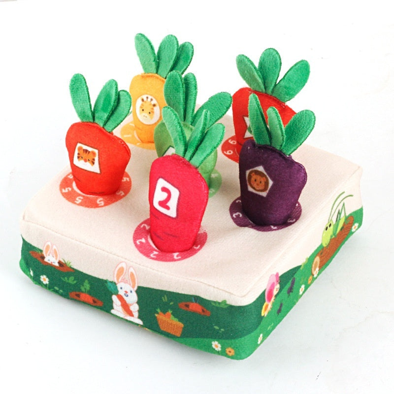 Children's Drawstring Paper Towel Box Toy Baby Fabric Drawstring