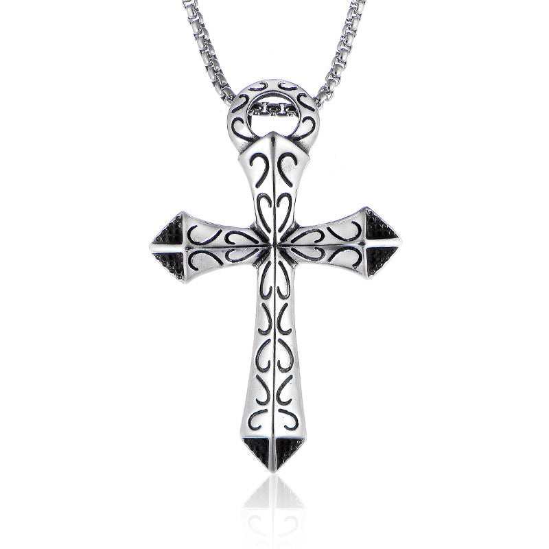Stainless steel jewelry pendant