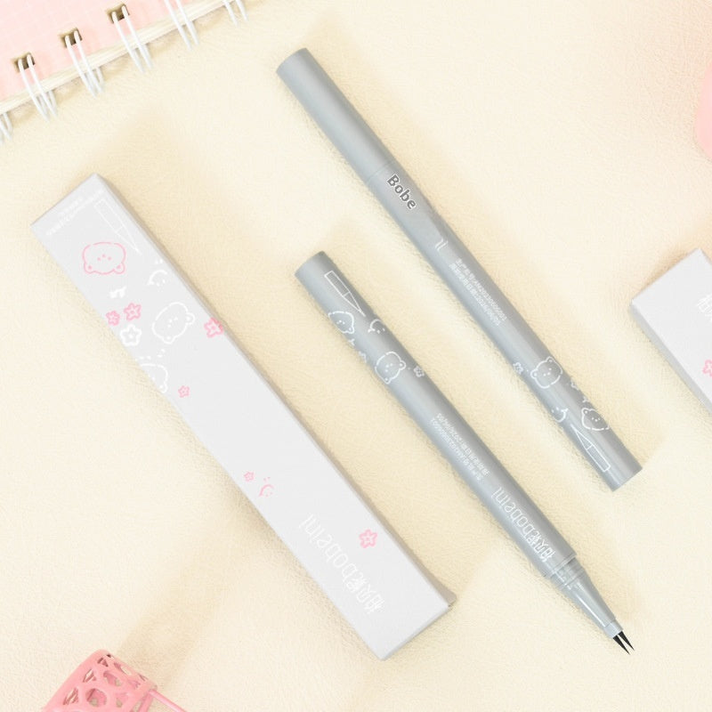 Two-claw Eyelash Pen Liquid Eyeliner Not Smudge Waterproof Eye Shadow