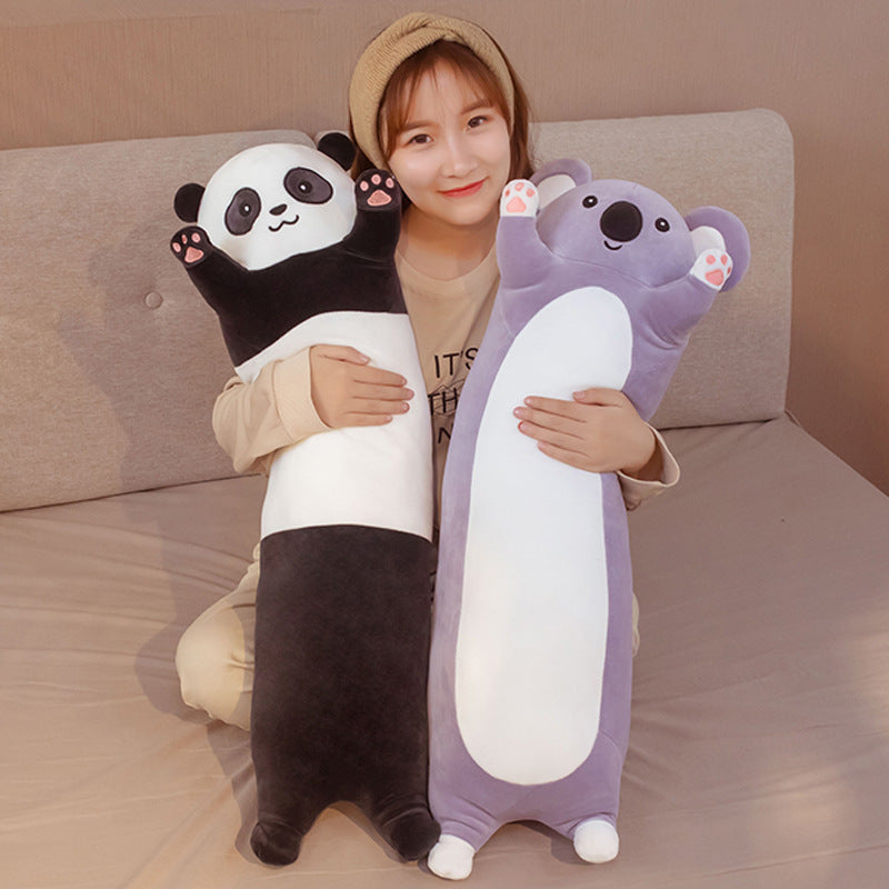 Plush long pillow