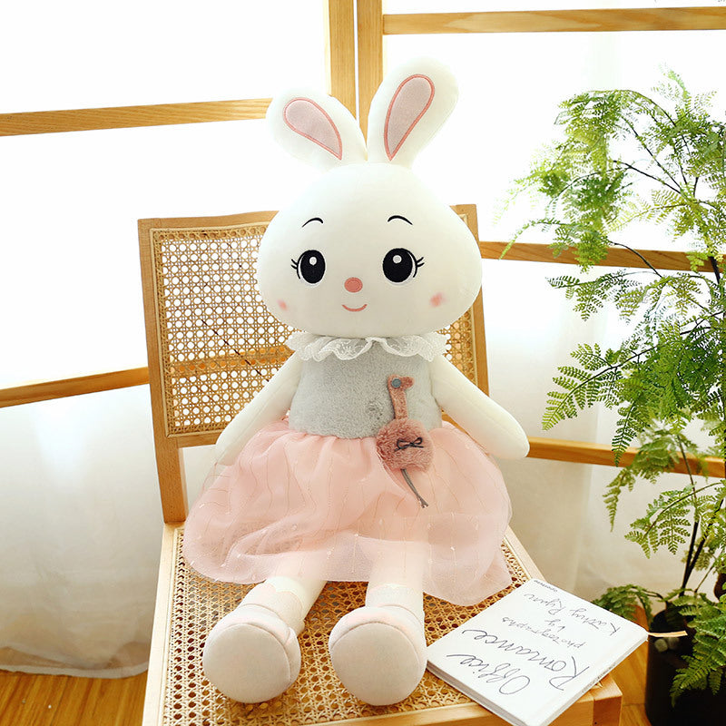 Cute Rabbit Plush Toy Doll Birthday Gift Sleeping Pillow