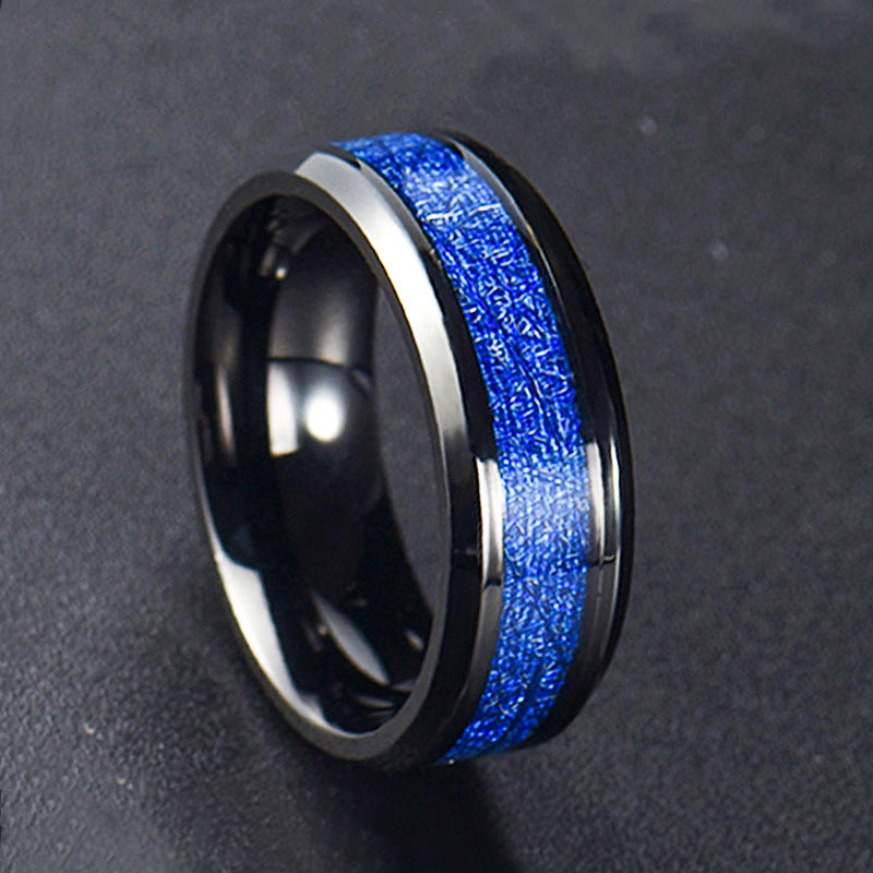 Tungsten Steel Jewelry Ring Stainless