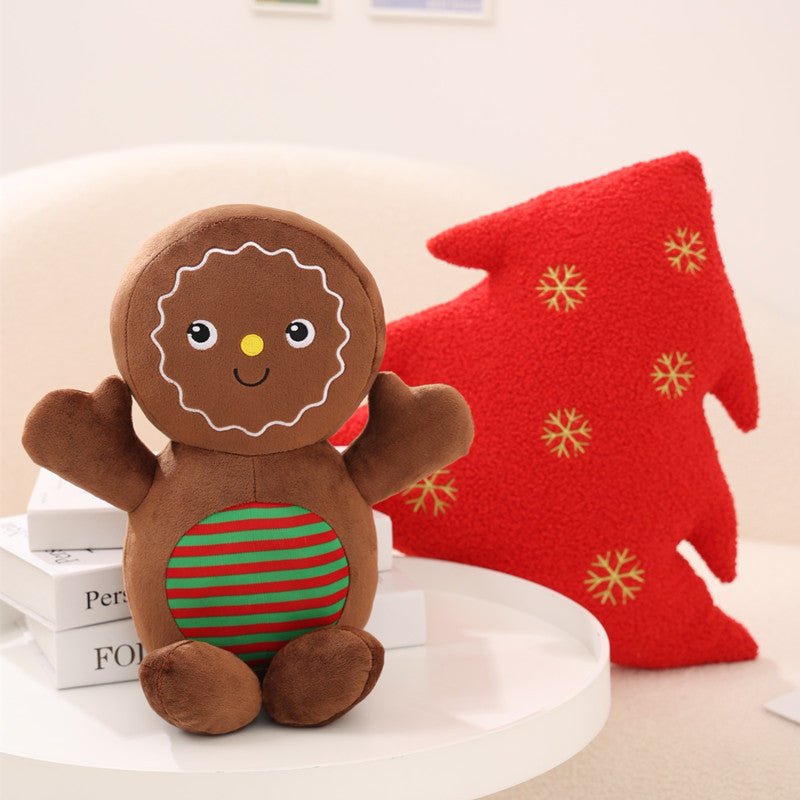 Christmas Gingerbread Man Pillow Christmas Tree Cushion