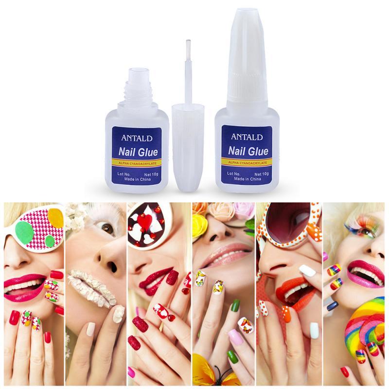 10g blue bottle with brush glue