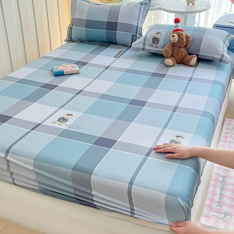 Cartoon Pure Cotton Fitted Sheet One-piece