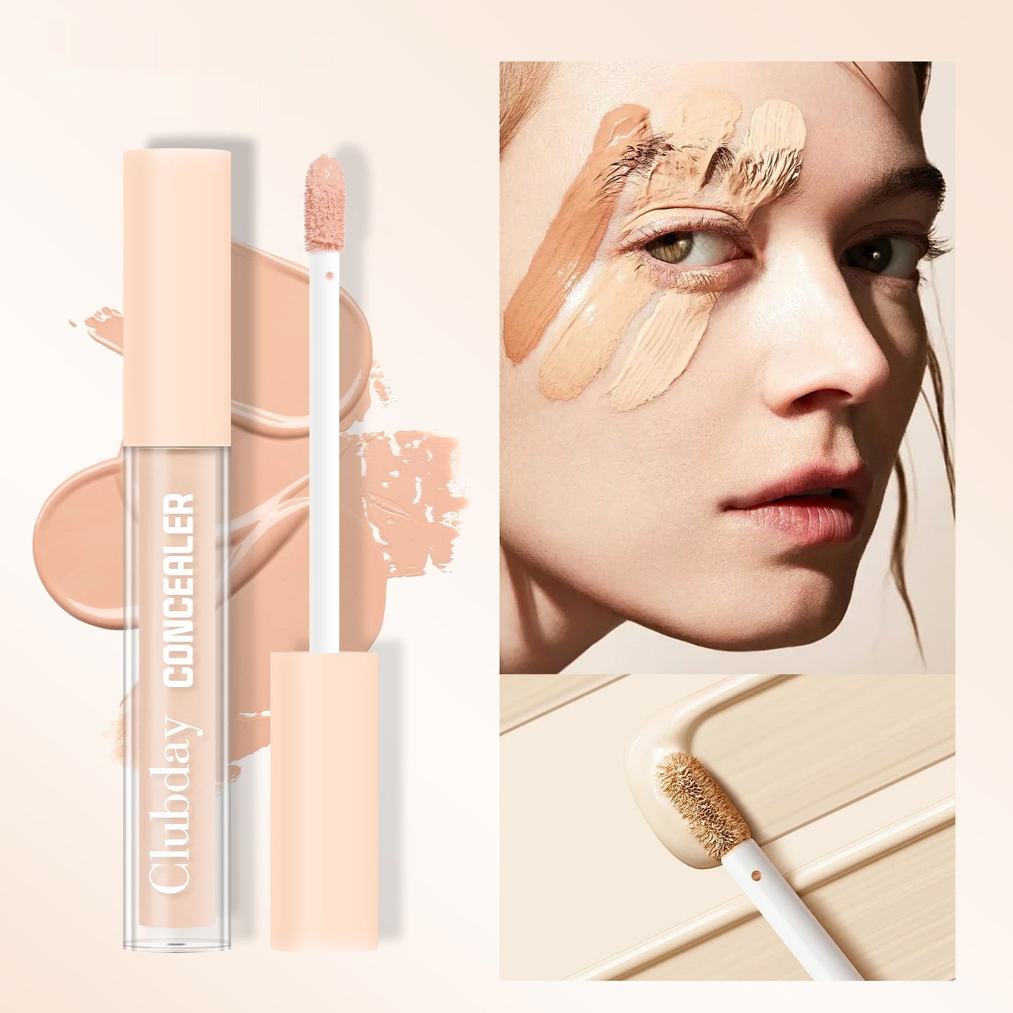 Makeup Acne Marks Cover Waterproof And Durable Facial Repair Cover Black Eyes Concealer