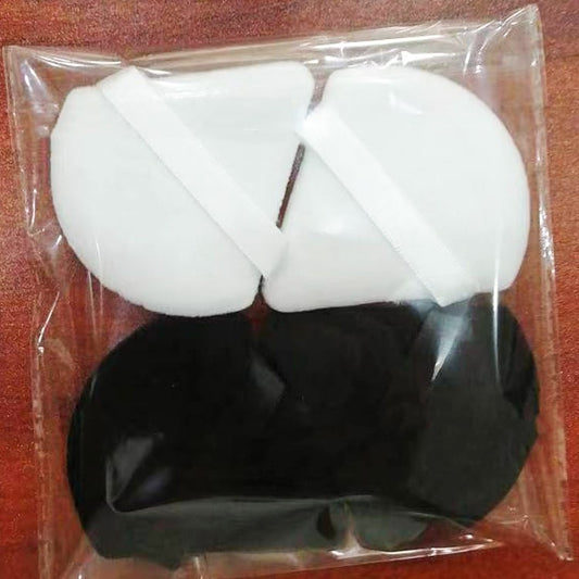 Puff Suede Dry Powder Puff Fan Loose Powder Puff Makeup Sponge
