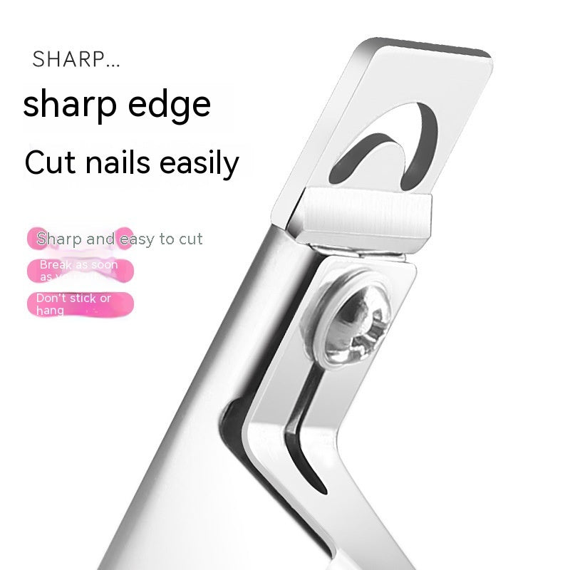 Flat Mouth U-shaped Scissors Nail Tip Pliers Extension Nail Trimming Tool
