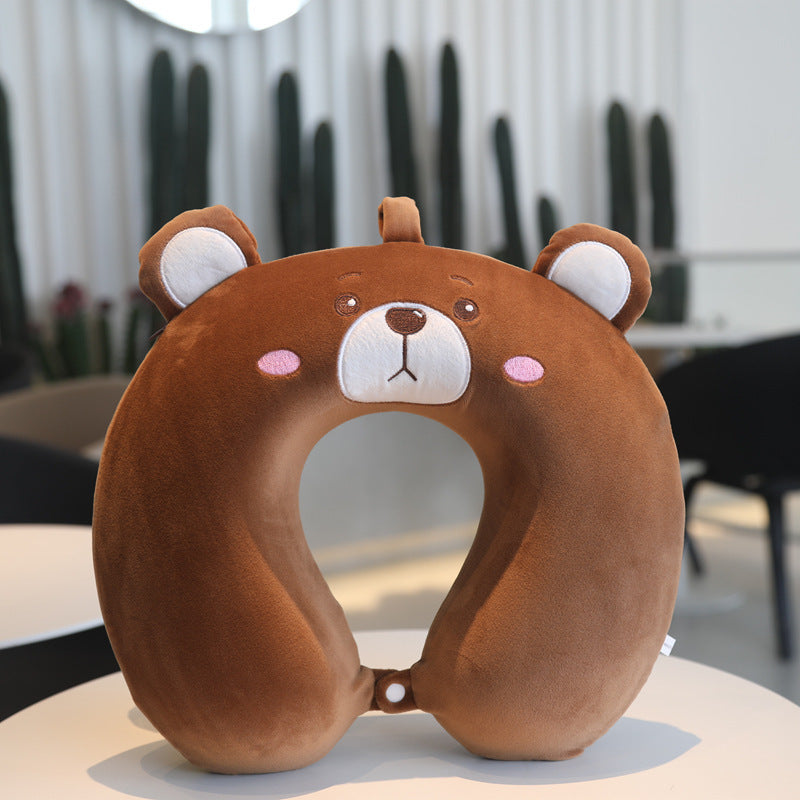 Cartoon Memory Cotton U-shaped Pillow