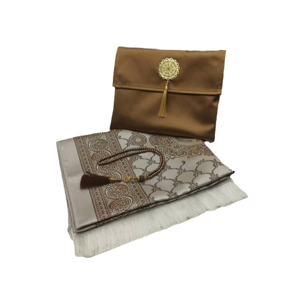 Prayer Mat Beads Suit Hand Back Gift Packing Cloth Bag Hand Gift Travel Bag Muslim Prayer Carpet