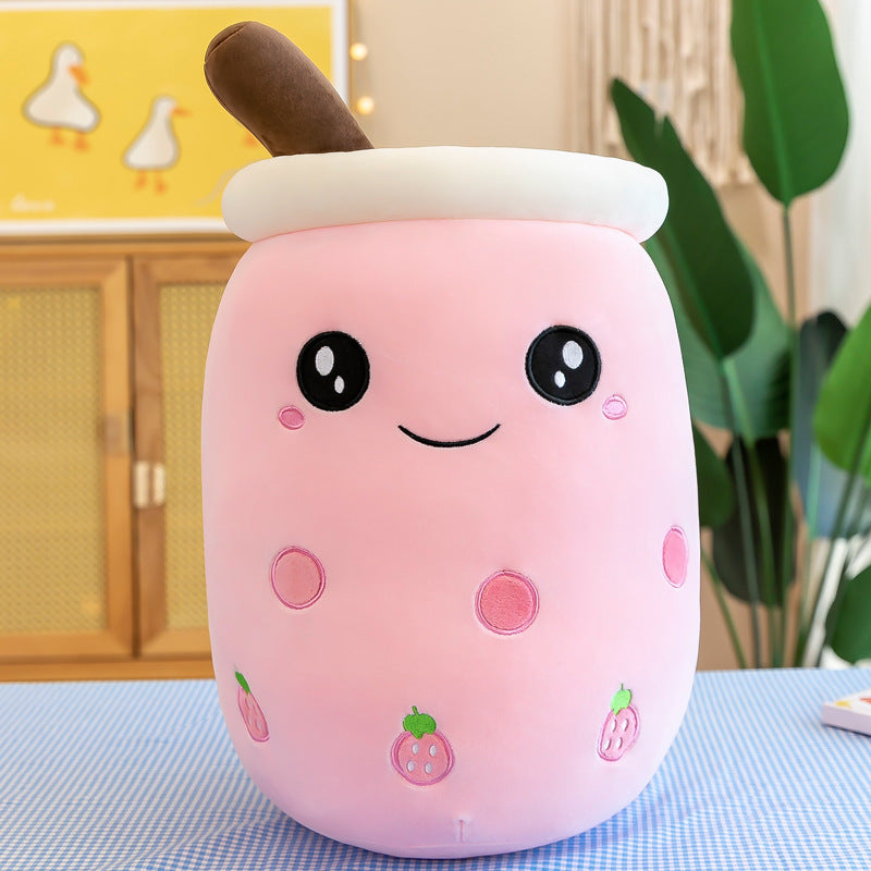 Fruit Milk Tea Cup Pillow Plush