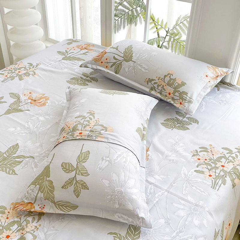 Skin-friendly Bed Sheet Brushed Bedspread