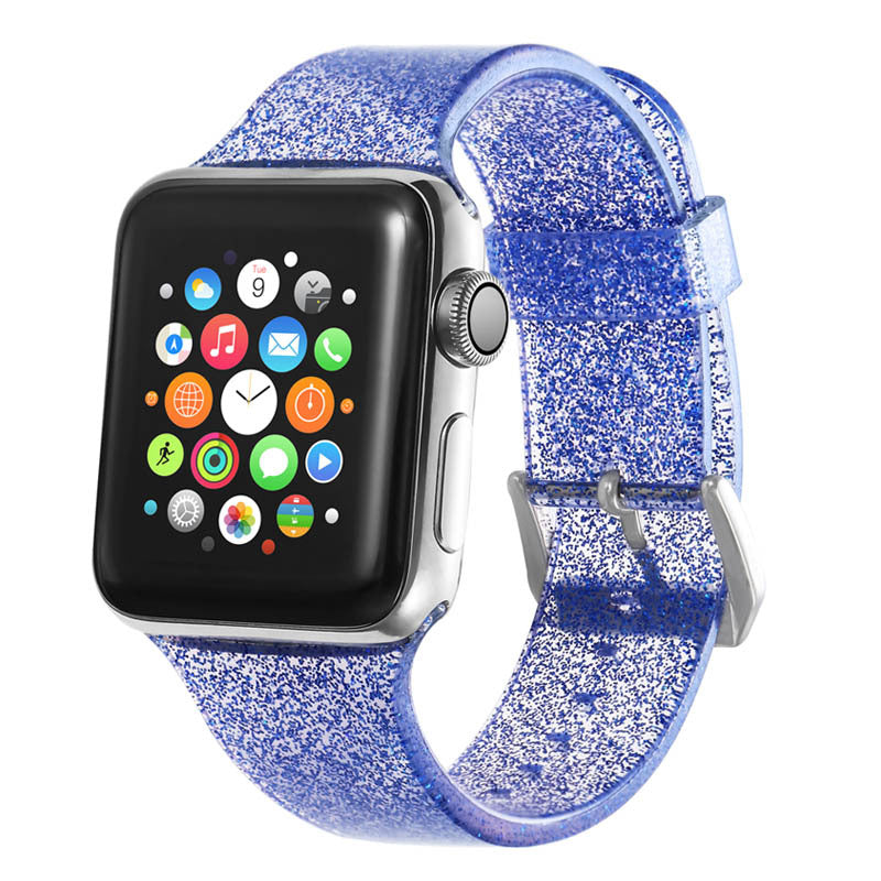 Smart Silicone Glitter Strap