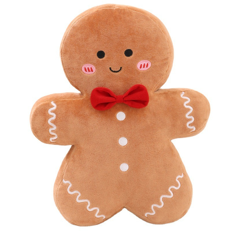 Christmas Gingerbread Man Pillow Christmas Tree Cushion