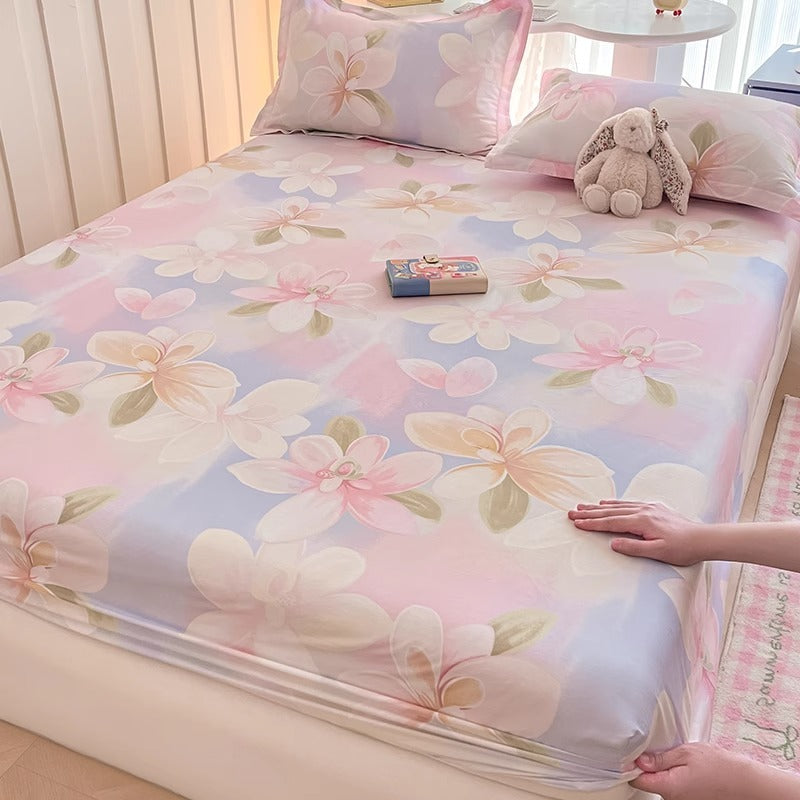 Cartoon Pure Cotton Fitted Sheet One-piece