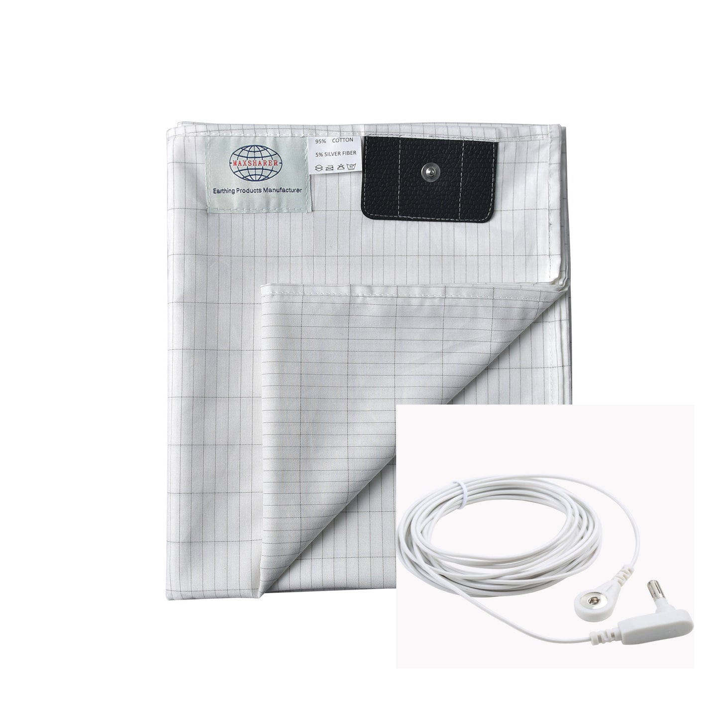 Grounding Grounded Silver Fiber Antibacterial Fabric Anti-static Bed Sheet