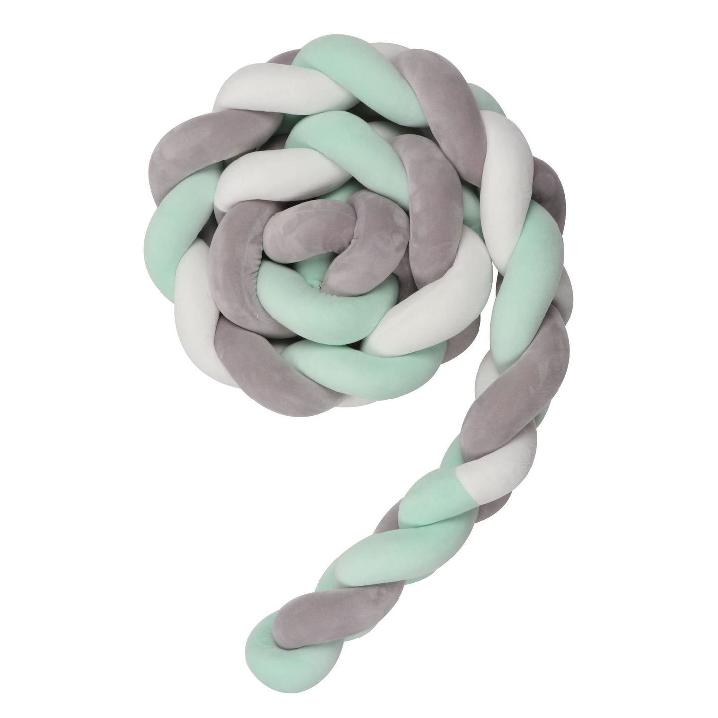 Knotted Long Pillow Three-strand Twist Spandex Bed Fence Baby