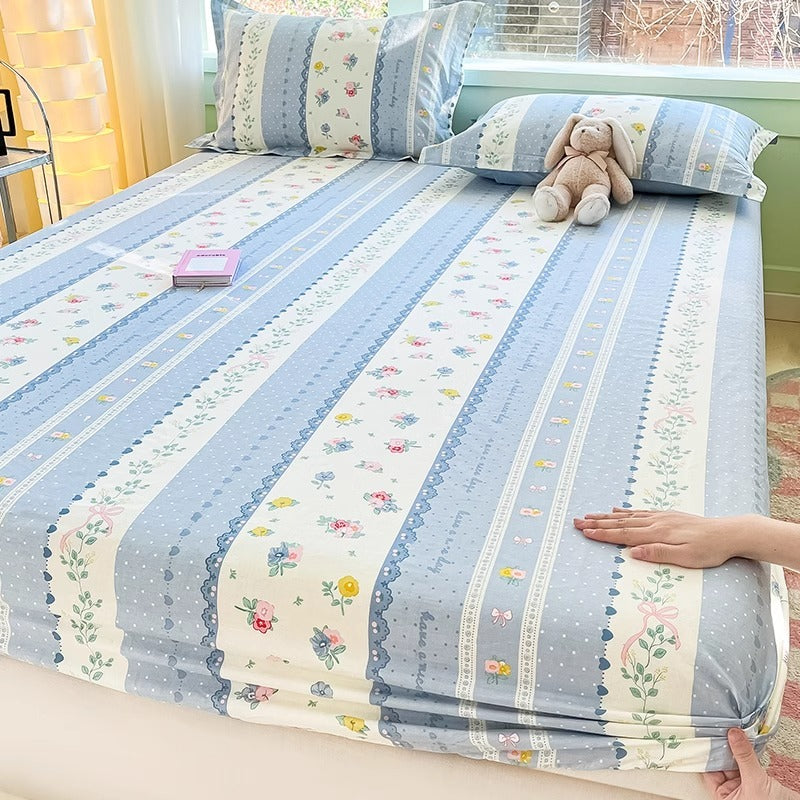 Cartoon Pure Cotton Fitted Sheet One-piece