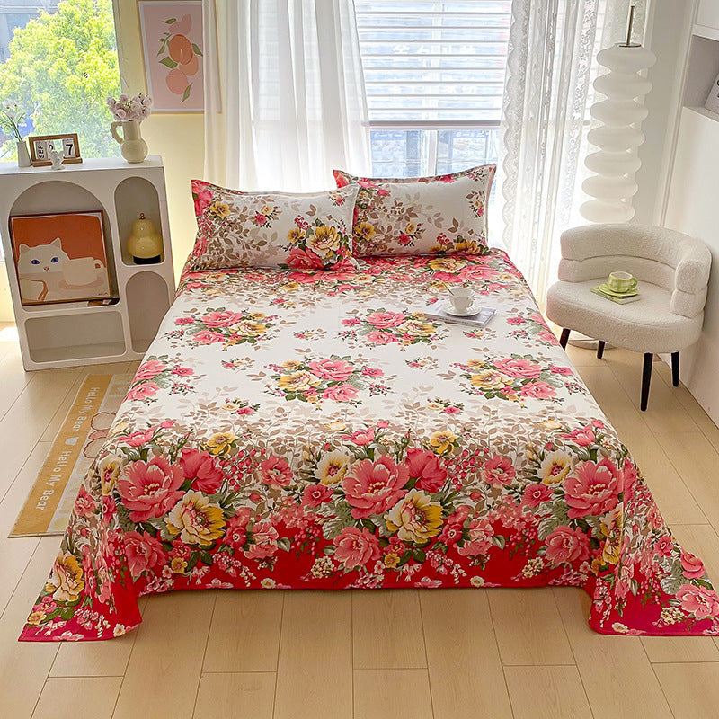 Skin-friendly Bed Sheet Brushed Bedspread