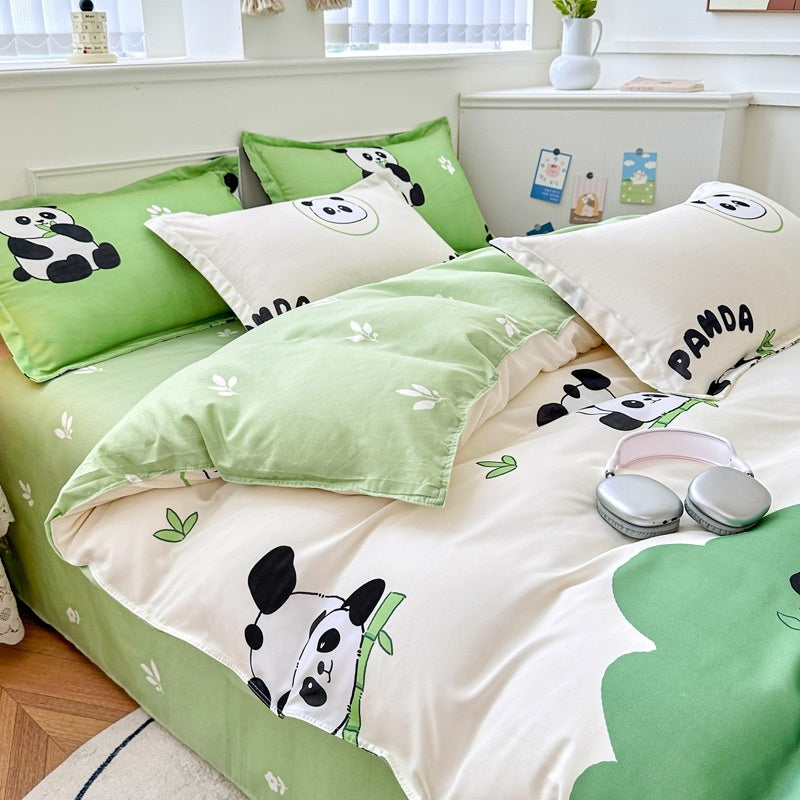 Household Pure Cotton Fashion Minimalist Bed Sheets