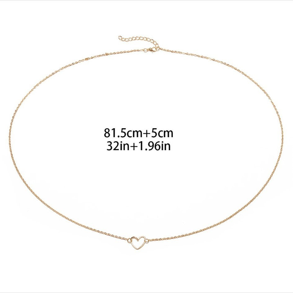 Fashionable Little Peach Heart Waist Chain Jewelry