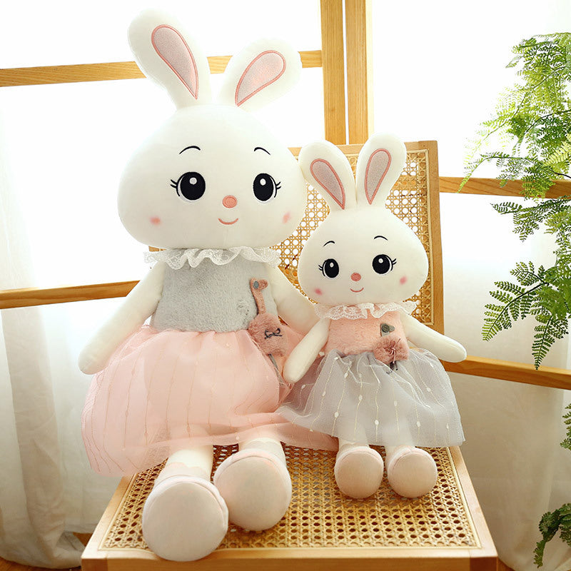 Cute Rabbit Plush Toy Doll Birthday Gift Sleeping Pillow