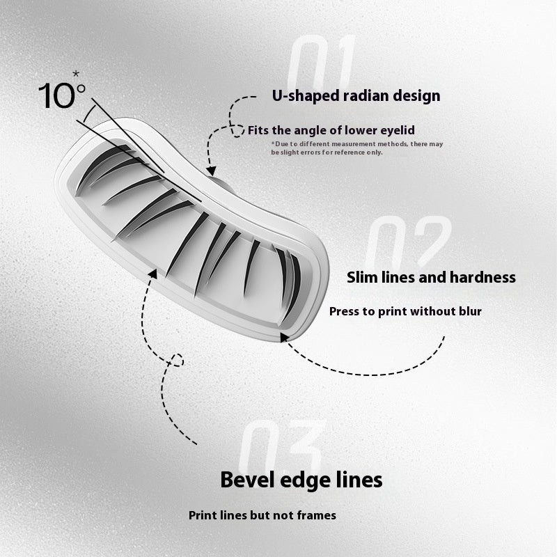 Double-headed Lower Eyelash Seal Eyeliner Eyeliner Two-in-one Not Easy To Makeup